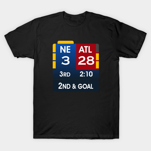 The Falcons 28-3 Lead T-Shirt by pororopow